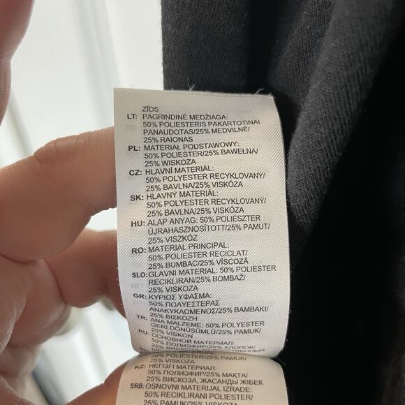 Adidas Race Back Logo Tank Top Women's S Black White Sport Training Workout - Picture 6 of 6